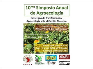 10mo Simposio Anual de Agroecología